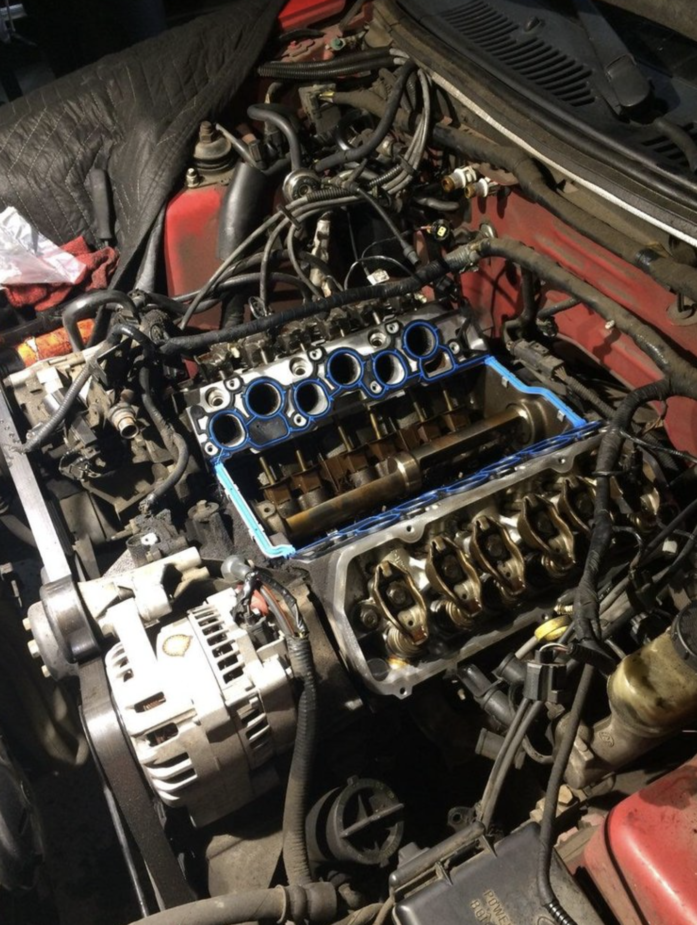 this image shows engine repair in Phoenix, AZ